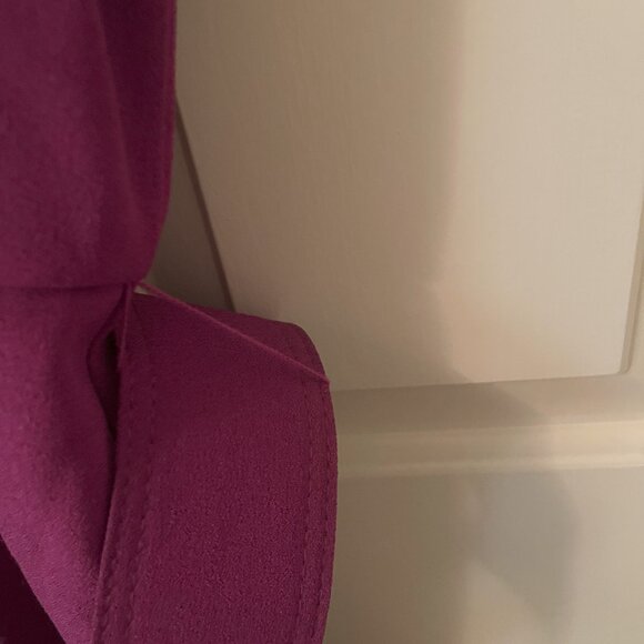 Julia Jordan Purple Belted Jumpsuit Size 4 - Picture 7 of 9